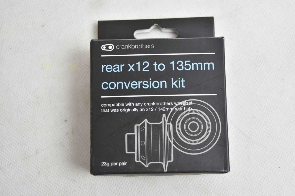 NOWE adaptery osi piasty CRANKBROTHERS x12 (142mm) na 135mm !