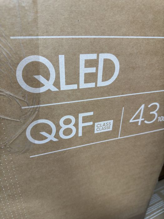 Телевізор Samsung 43q8f Новий Гарантія 1 Рік Qled Голосове Управління