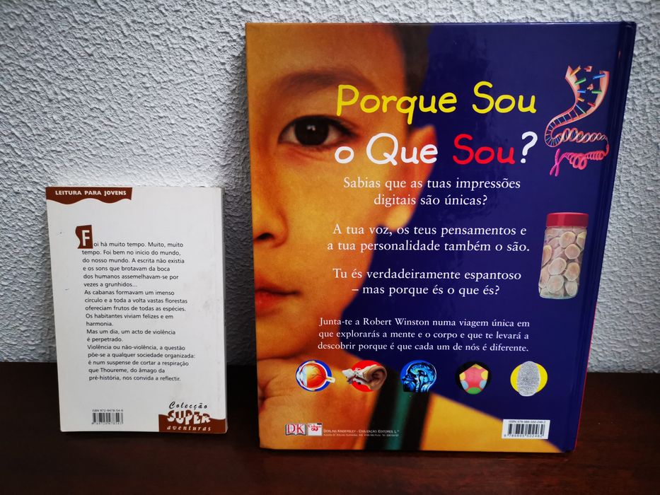 2 Livros Juvenis - O Exilado / Porque Sou o Que Sou