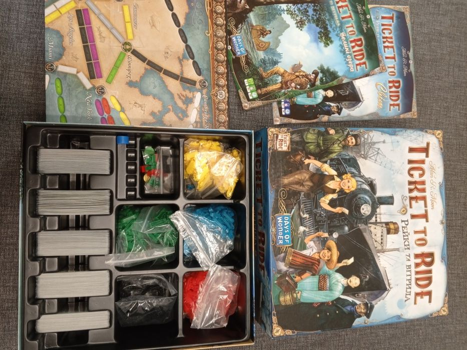 Настільні ігри. Розпродаж колекції