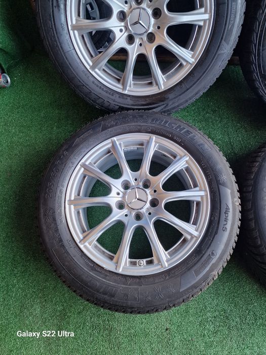 Koła zimowe 16 5×112 Mercedes Klasa A B C CLA Orginał 7.7mm