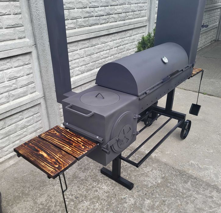 4мм! ОТ ЗАВОДА! Усиленный Мангал Коптильня Барбекю, Печь под Казан