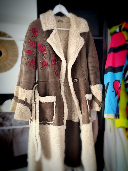 Luksusowy kożuszek naturalny r.S-M