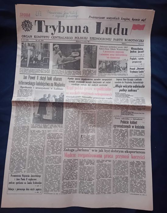 Trybuna Ludu. Nr 134, 10 czerwca 1987 r.
