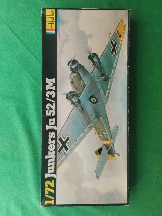 1/72 Heller 380 Junkers Ju 52 / 3m Luftwaffe FAP modelismo kit