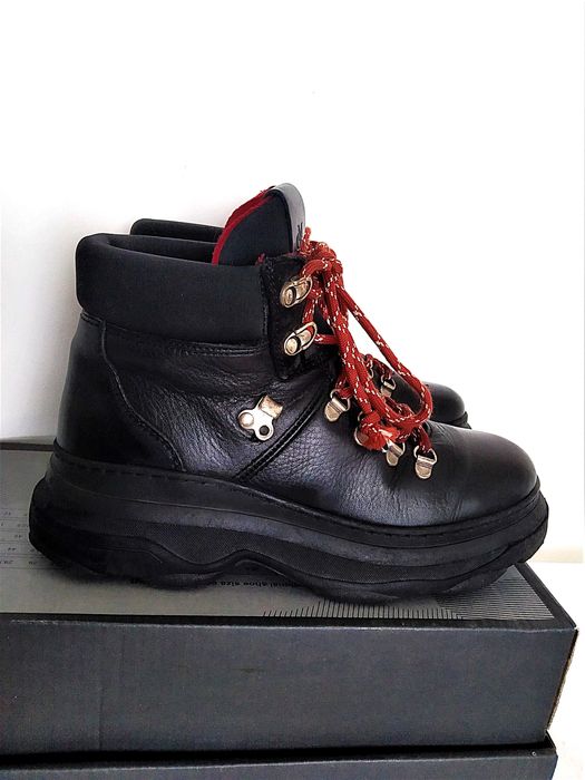 Масивні жіночі черевики хайтопи Marc O'polo, оригінал, шкіра, розм. 38