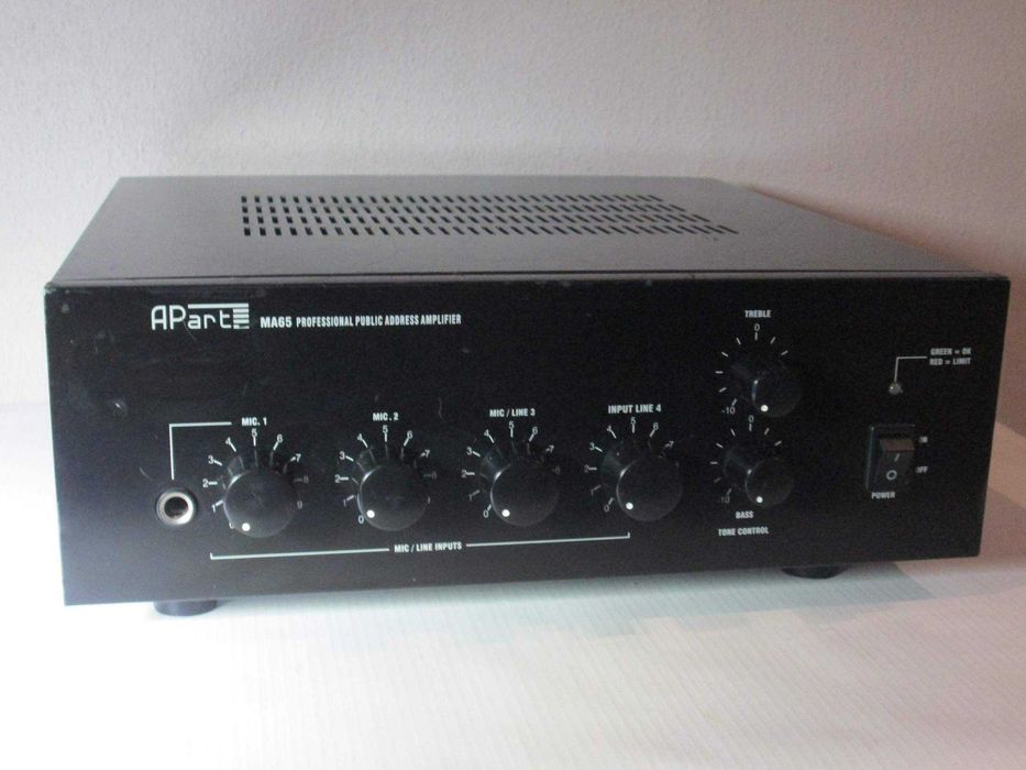 Apart Audio MA65 wzmacniacz miksujący 65W/100V/230V