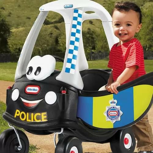 Дитяча машинка-каталка самохідна Little Tikes Police Car. Толокар.