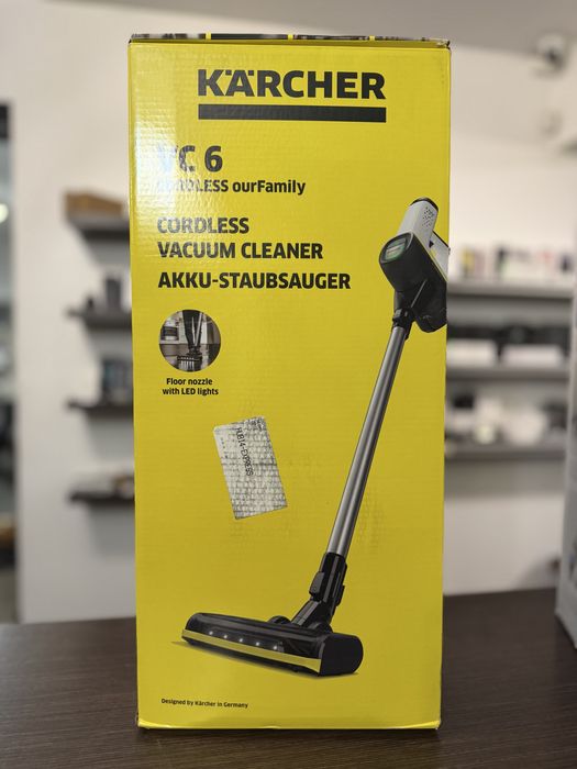 Odkurzacz pionowy Kärcher VC 6 Cordless ourFamily Poznań Długa 14