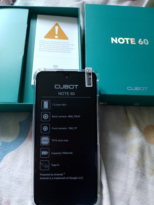 Телефон cubot note 60