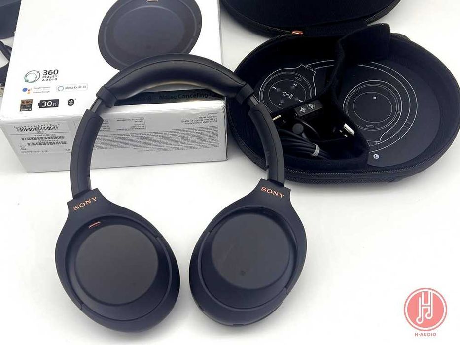 Беспроводные наушники Sony WH-1000XM4 USA Black Хорошее Состояние