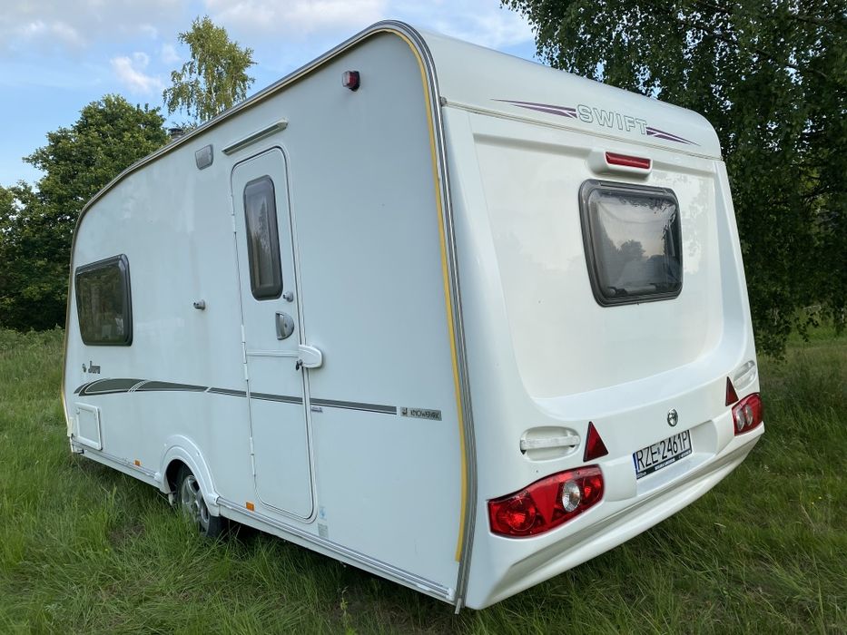 Przyczepa kempingowa Swift Jura 2008 MOVER + PRZEDSIONEK