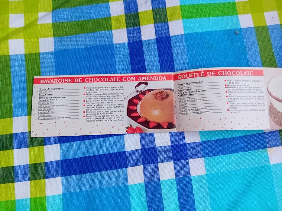 Livrinho Antigo de Receitas Nestlé