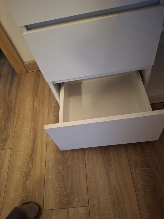 Biurko narożne białe