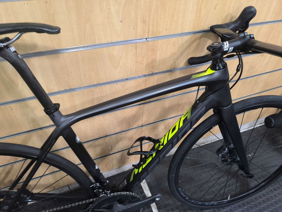 Bicicleta Merida scultura carbono disc