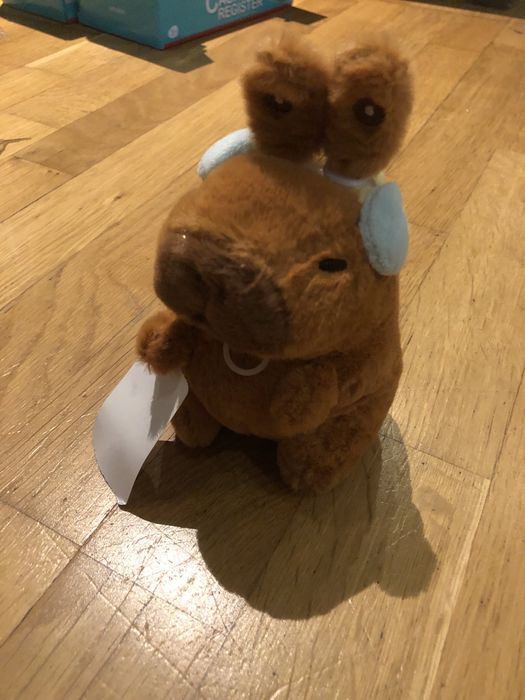 Brelok capybara nakręcana