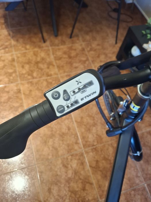 Bicicleta Eletrica btwin tild 500 Cinza  Nova sem bateria por falta de uso / Atenção anda como bicicleta manual tambem tem mudanças