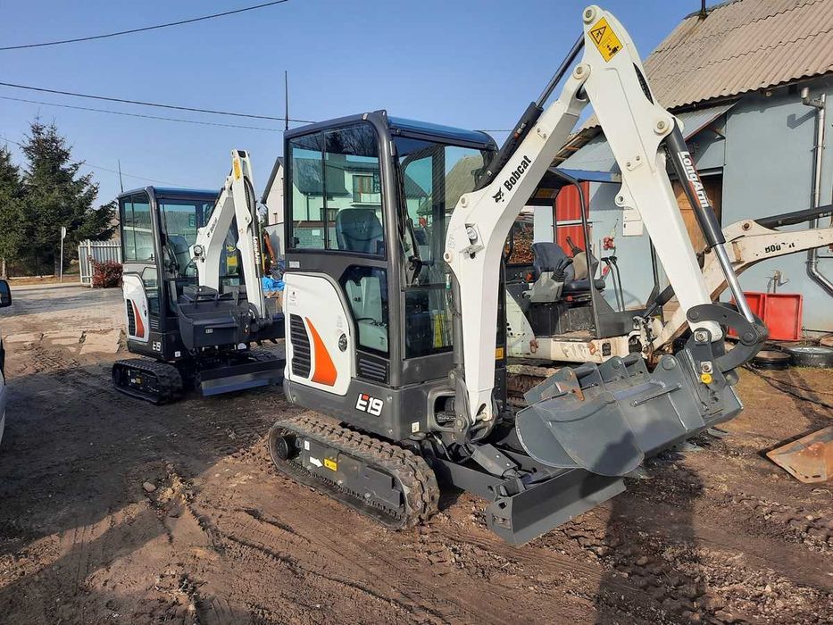 Mini koparka 2 ton wypożyczalnia wynajem bez operatora dowozimy BOBCAT
