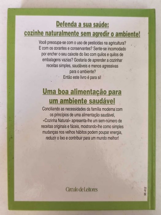 Livro - Cozinha Natural (ctt editorial grátis)