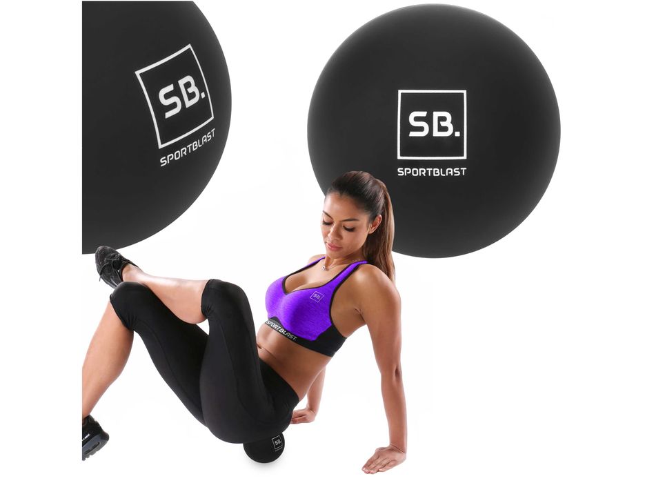 Piłka do masażu punktowego LACROSSE twarda silikonowa masażer BI