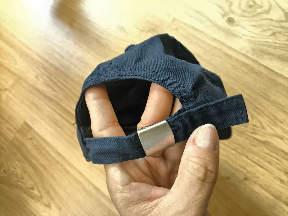 Czapka z daszkiem NYC granatowa, H&M