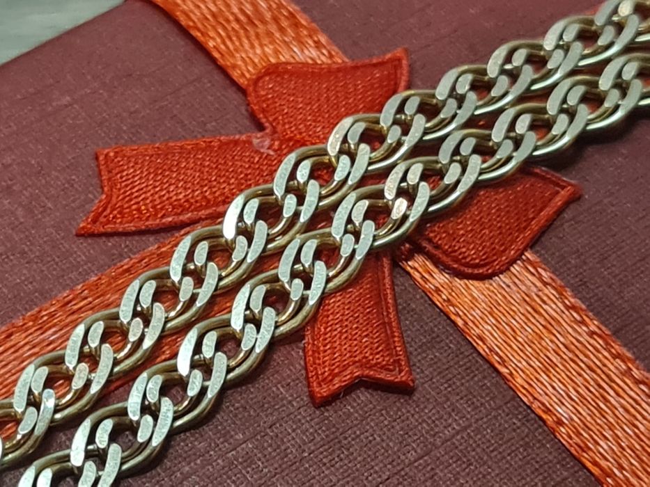 Złoty łańcuszek splot mona lisa od Lombardia Katowice