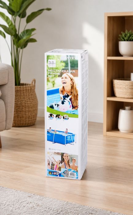 Basen ogrodowy intex z ramą 300 x 200 x 75cm  nowy