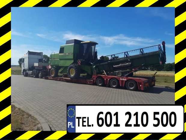 Transport PONADGABARYTOWY Palownica Kafar Kruszarka Przesiewacz Dźwig