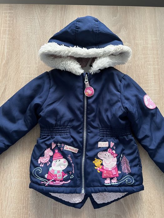 Peppa super kurtka dziewczęca ocieplana dziewczęca 86 cm!