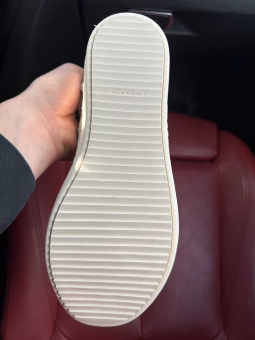 (ОПЛАТА ПІСЛЯ ОГЛЯДУ)Rick Owens x Hollywood Megalace Beige Рік Овенс