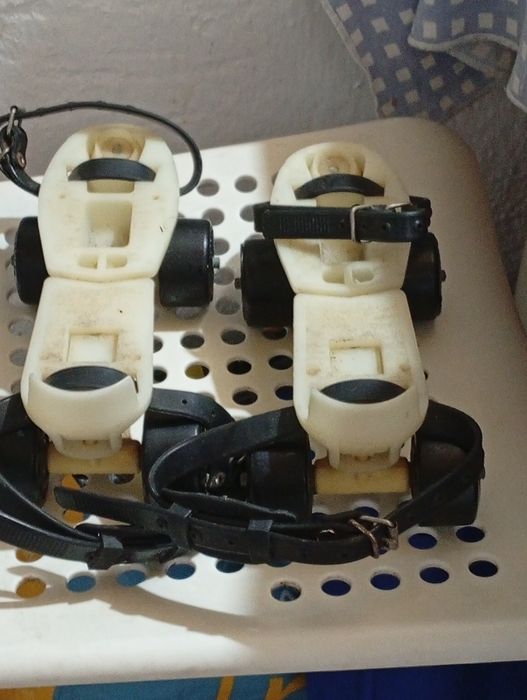 Patins Antigos skater quatro rodas novo nunca usado