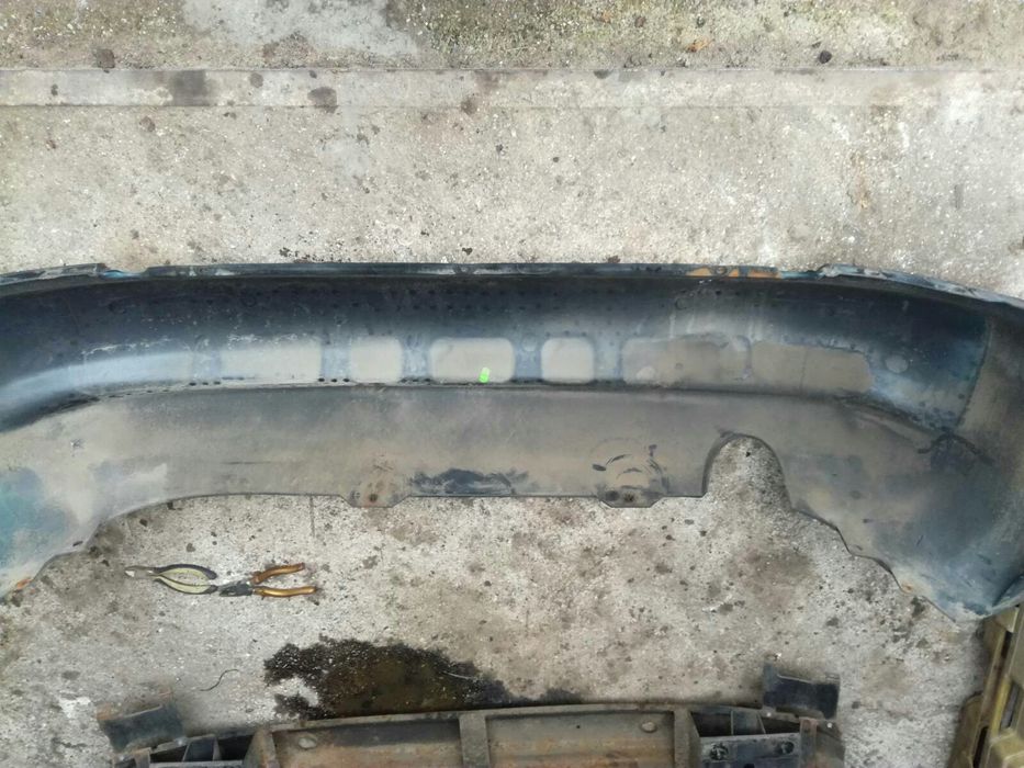 Бампер задний на хэтчбек Daewoo Lanos