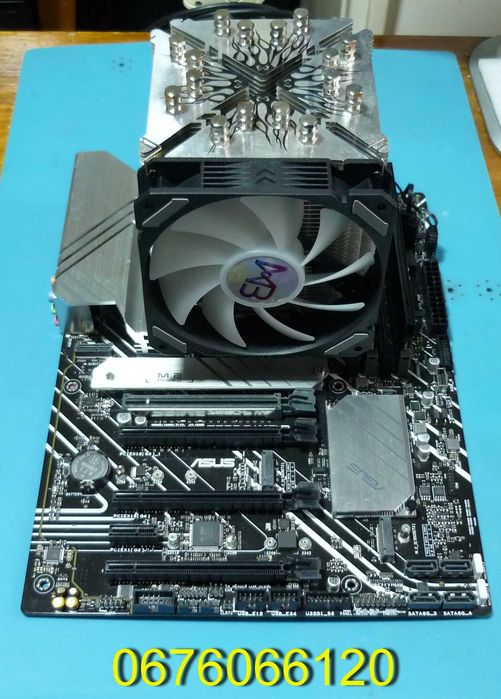 комплект  LGA1700 i9 12900HX 16+16Gb DDR4 материнка кулер