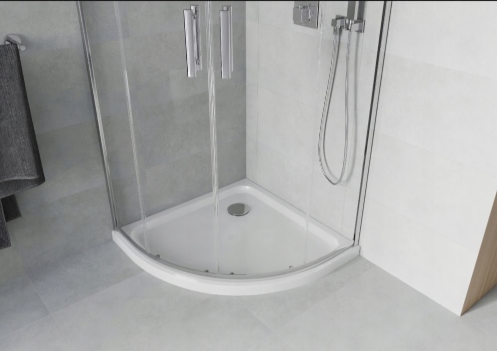 Brodzik Mexen Flat 90cm półokrągły NOWY