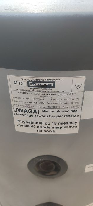 Boiler podgrzewacz wody