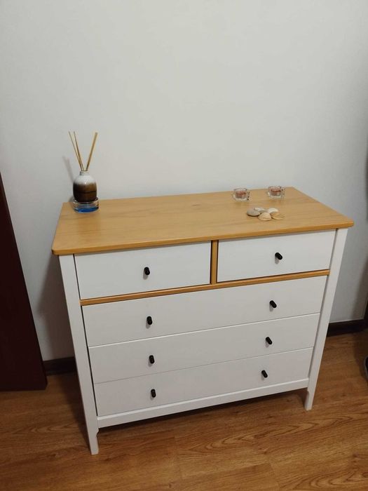 Mobília de quarto completa com colchão