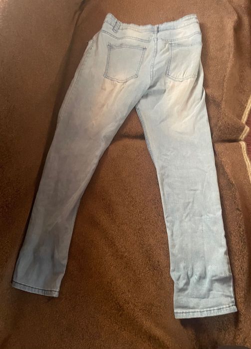 Jeansy niebieskie streetwear