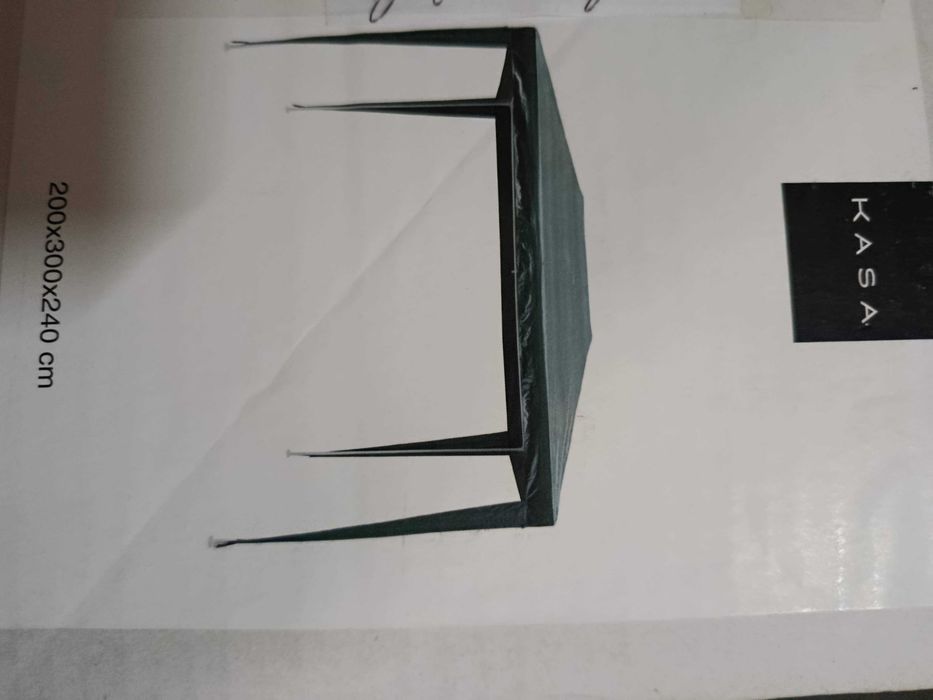 Tenda verde Nova com caixa