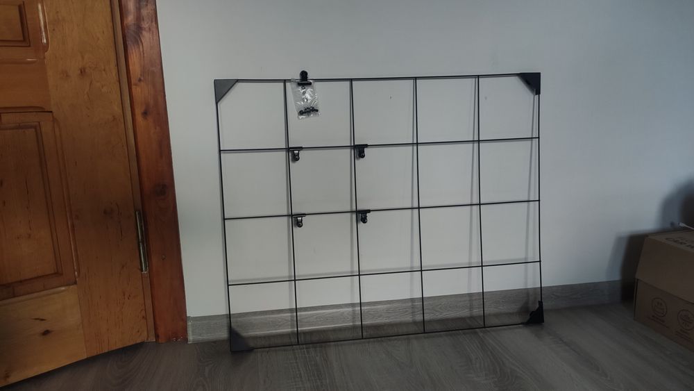 Tablica na notatki zdjęcia 60x75cm Ikea Sosdala krata na zdjęcia