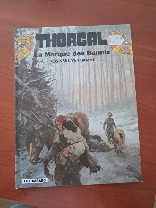 Thorgal 20 La Marque des Bannis em Frances
