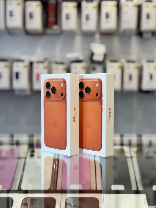 NOWY • iPhone 17 PRO • 256 GB • Cosmic Orange • GWARANCJA • pomarańczowy • RATY !!!