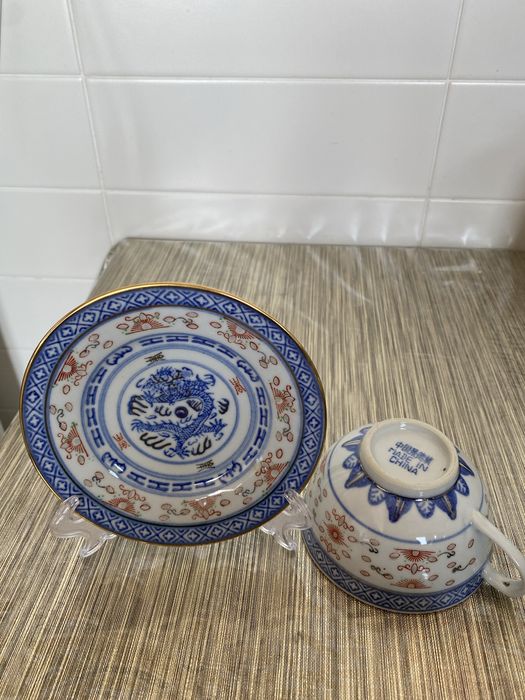 Serviço chá chinês - bago Arroz