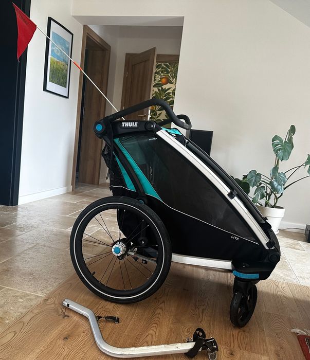 Przyczepka thule chariot lite double turkus
