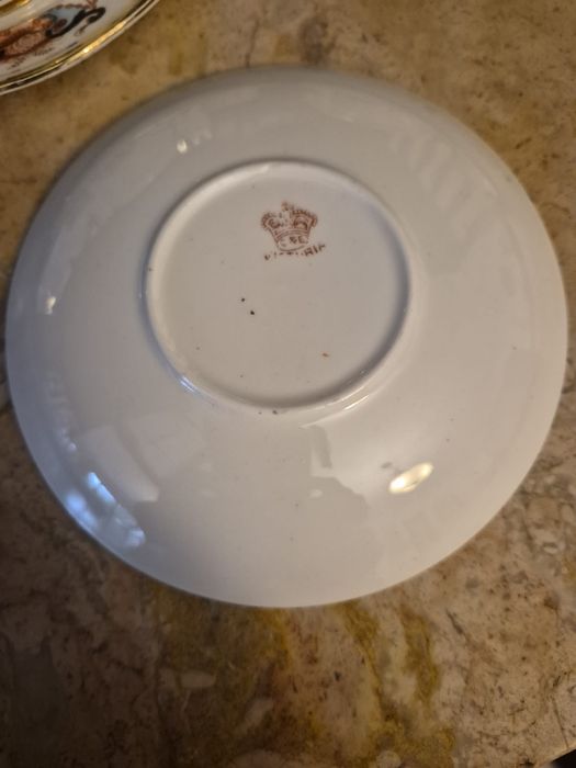Serviço de chá em porcelana da regiao da Boemia
