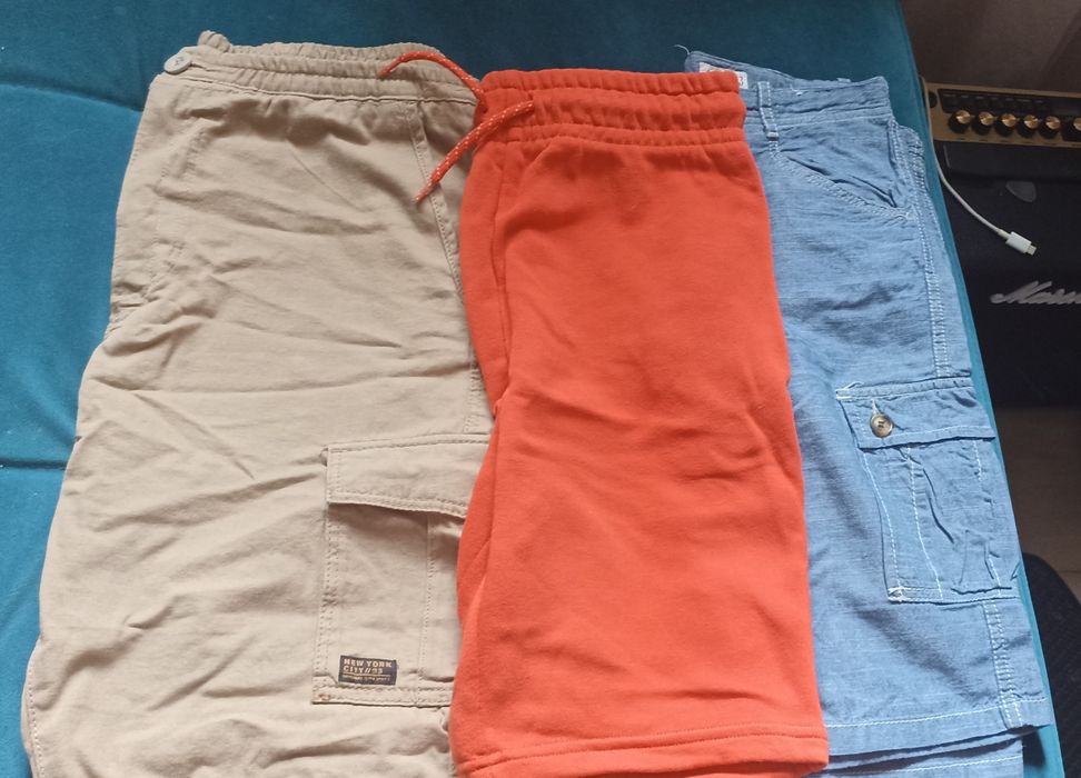 Zestaw 3 par spodenek 164cn