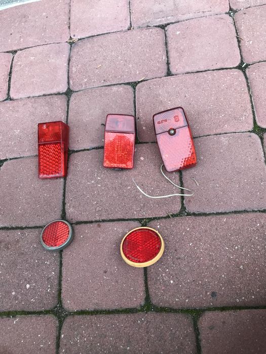 Używana lampa rowerowa tył  PRL