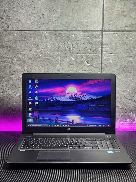 Laptop HP Zbook 15 G3 | FHD  i7-6820HQ 16GB 512GB NVIDIA M2000 4GB W10
