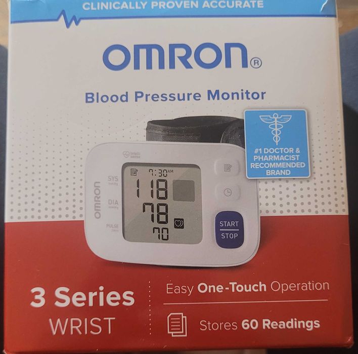 Тонометр на зап'ястя OMRON 3 series RS 3.США,не з AliExpress