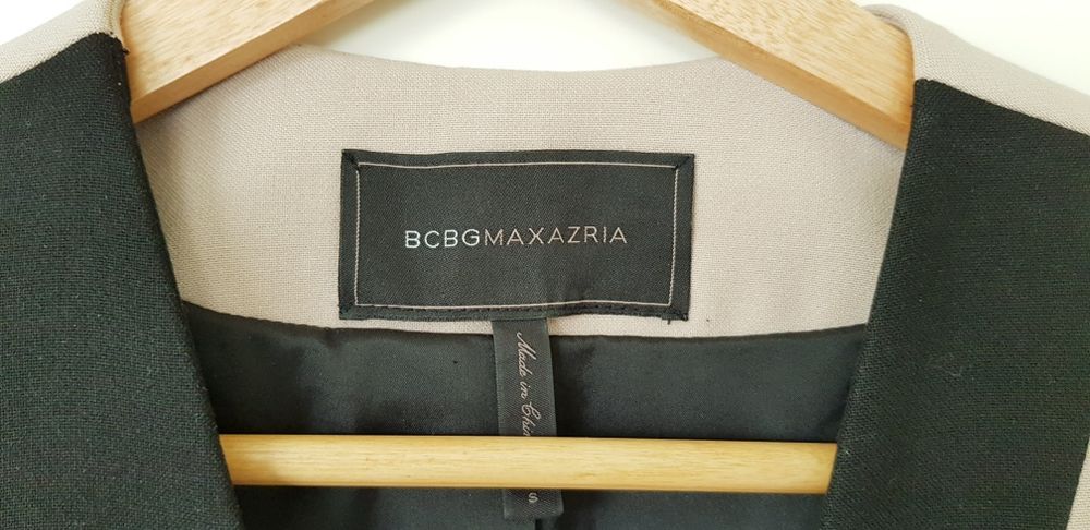 BCBG MaxAzria marynarka ,beż+czerń