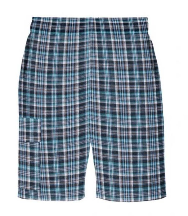 Dresowe spodenki męskie w kratę rozmiary od M do 8XL